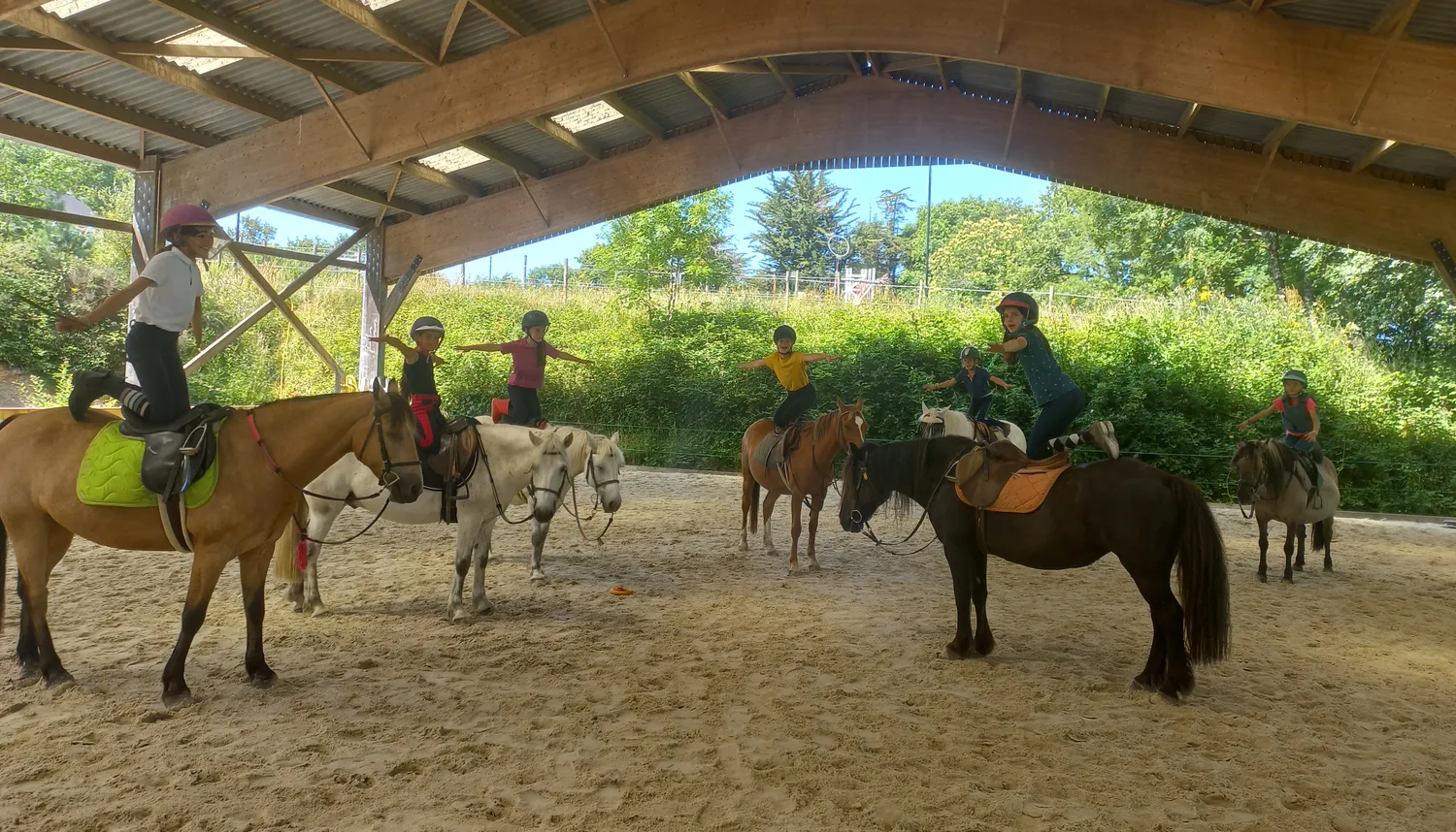 Cours d'équitationBain de Bretagne